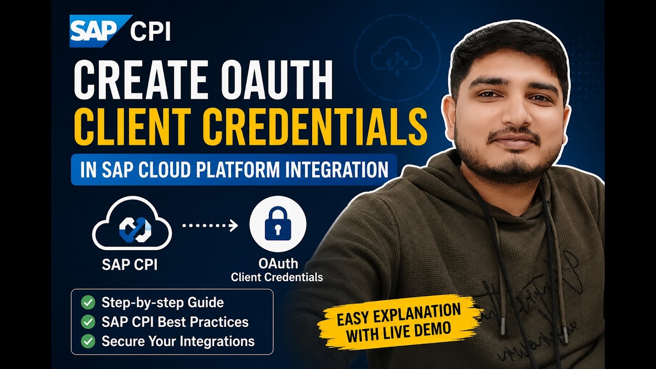 Как создать OAuth-учетные данные клиента в SAP CPI | Пошаговое руководство