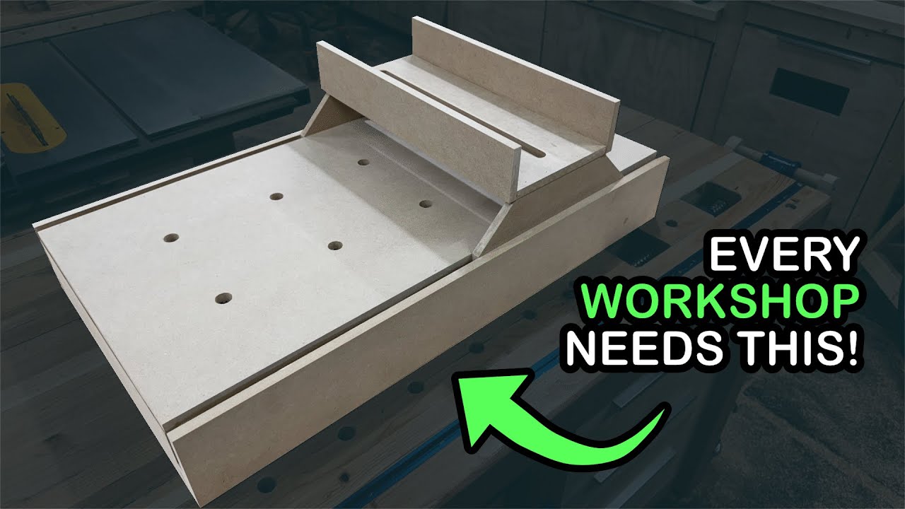Simple DIY Router Slab Flattening Jig