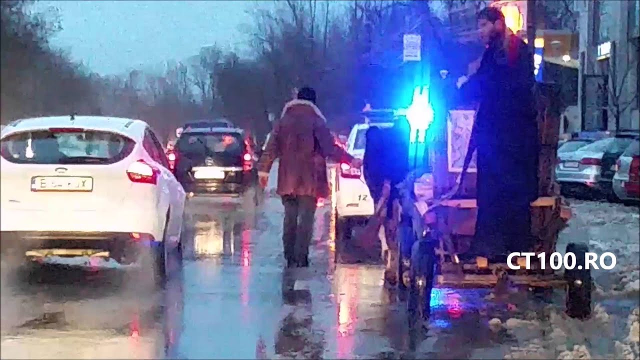 Masini sfintite in trafic