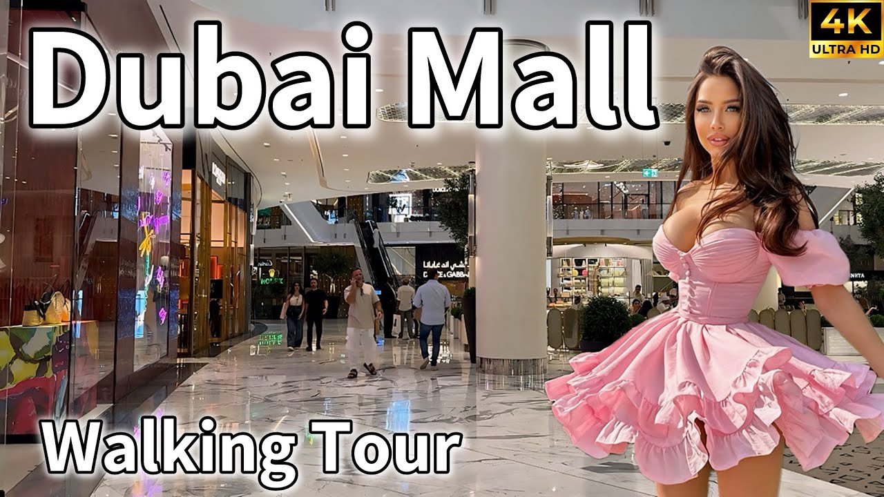 Dubai Mall 🇦🇪 World’s Largest Luxury Shopping Destination! [ 4K ] Walking Tour