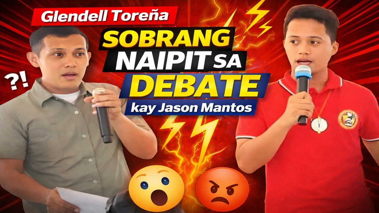 TORNADO ang Debate! Jason Mantos vs Glendell Torena — Sino ang Naipit?!