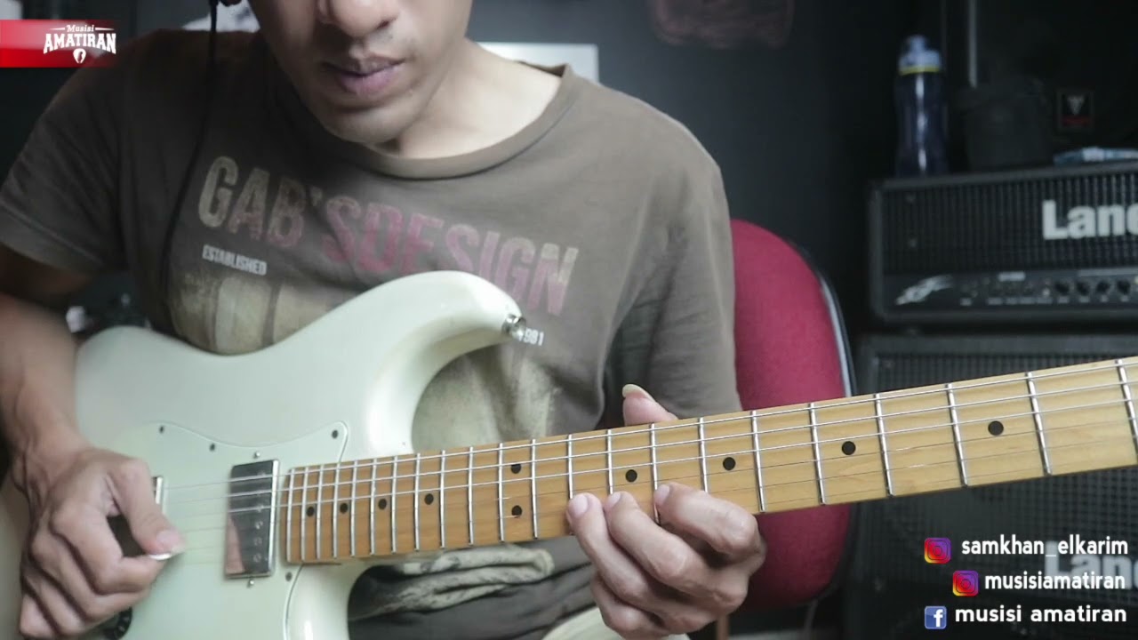 Dewa19 Arjuna Mencari Cinta Tutorial Solo Gitar
