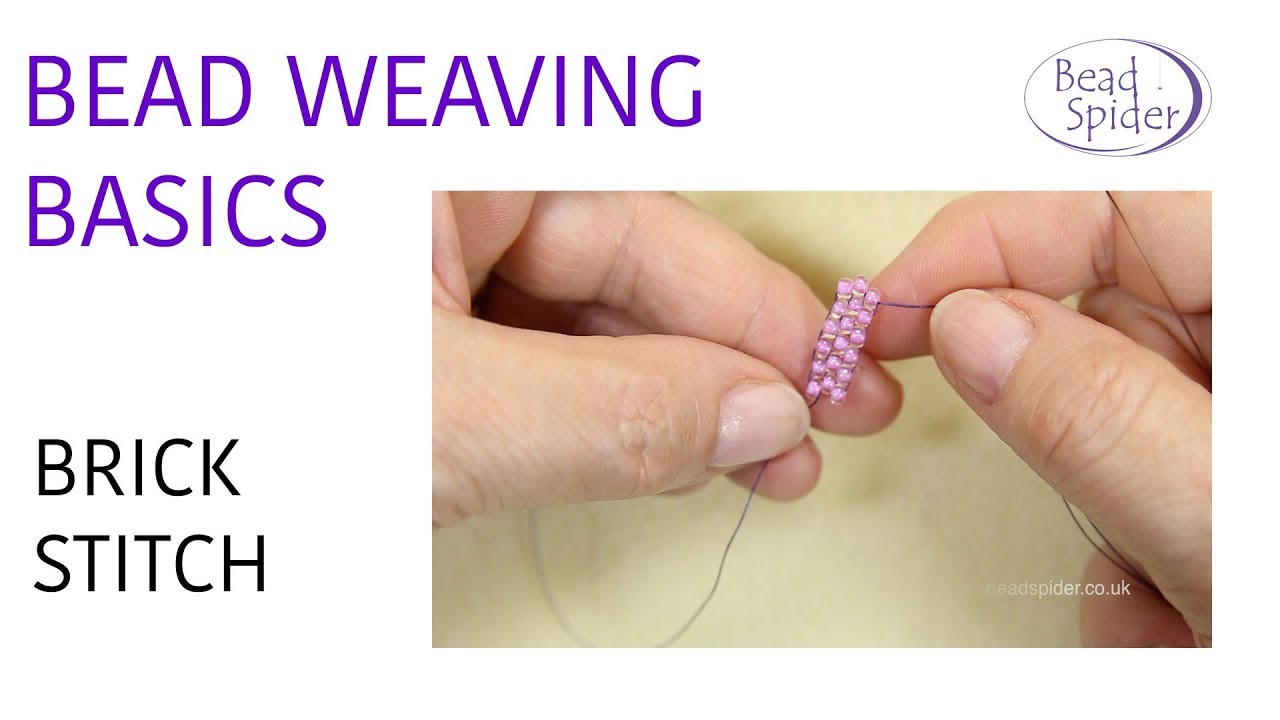 Bead Weaving Basics: Brick Stitch