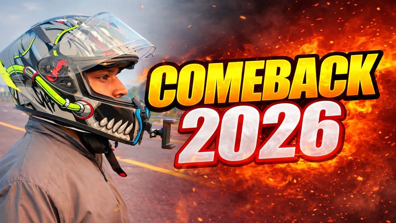 After 5 Years | Helmet On,Camera On,Journey On | #comeback2026