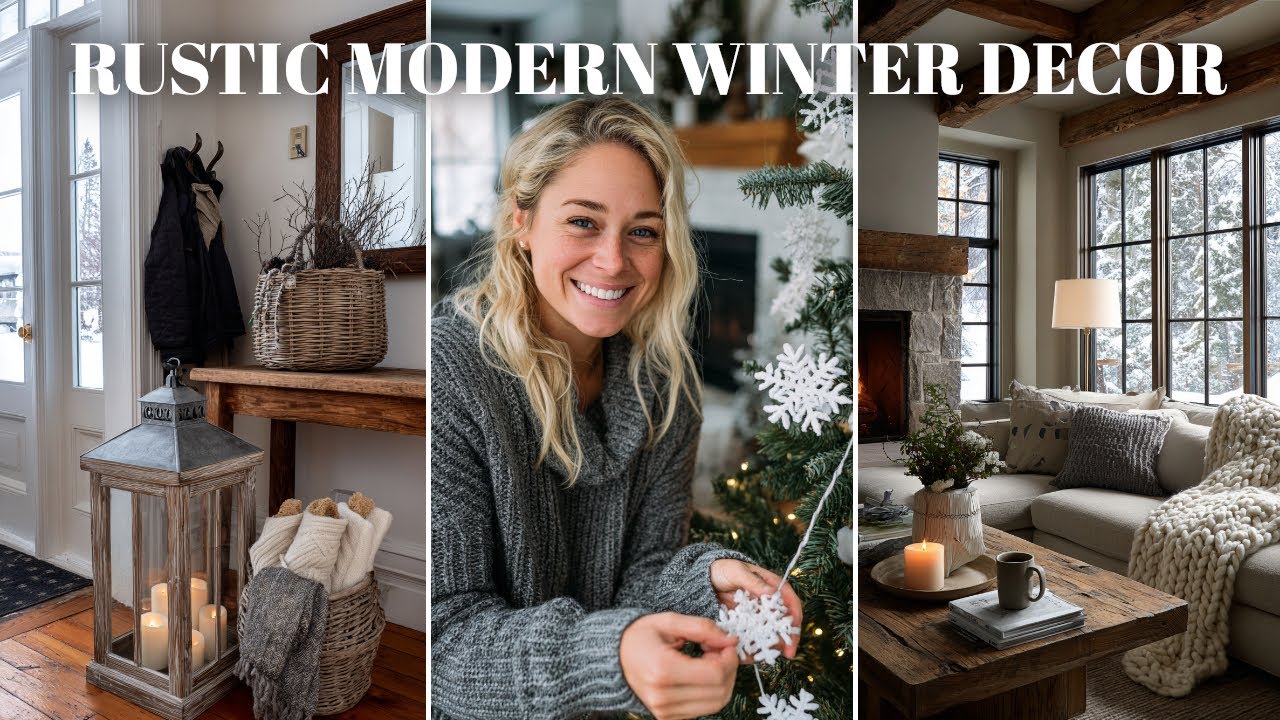 ❄️ Rustic Modern Winter Decor Trends 2026: Cozy Aesthetics
