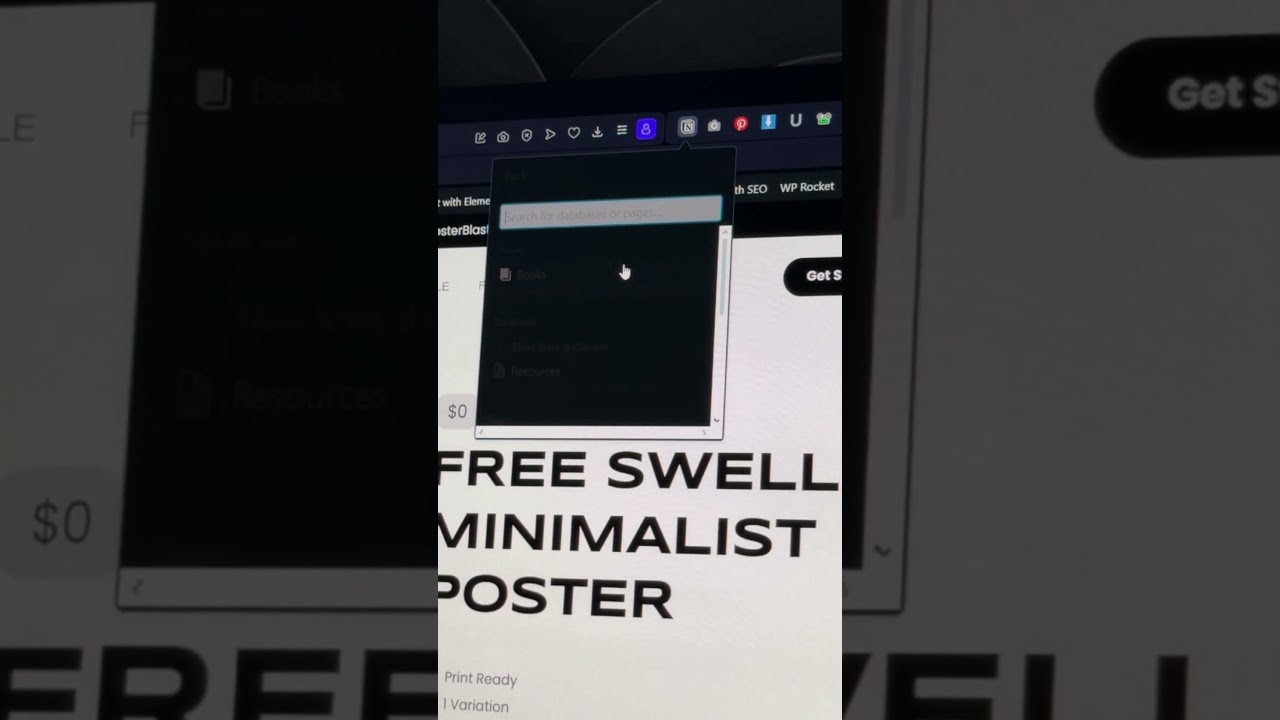 Want to save web stuff to Notion easily? Use the web clipper!