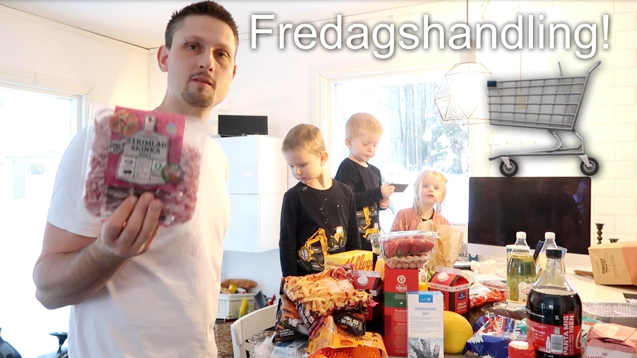 Vlogg 193 - Fredagshandling för 3 vuxna och 8 barn.