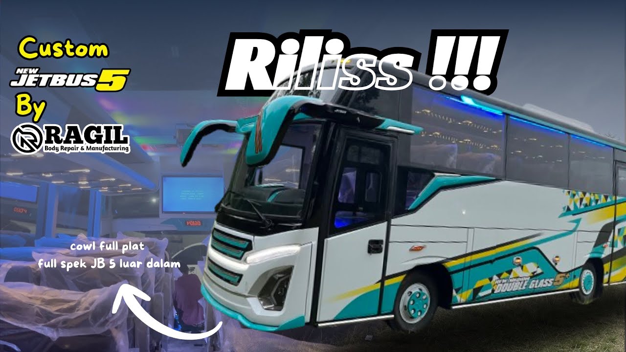 Hasilnya Luar Biasa ‼️ Medium Jetbus 5 by Ragil Body Repair