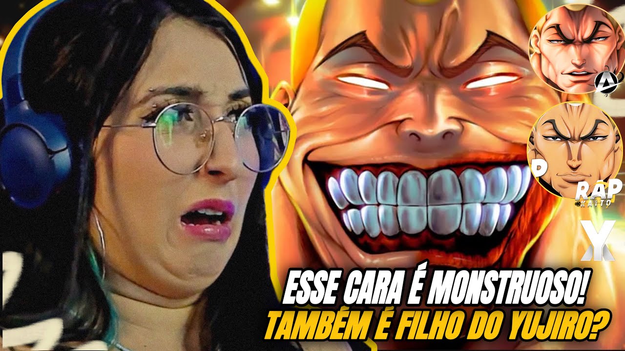 3 EM 1: Jack Hanma | ANIRAP -  Fome de poder, KAITO - Goudou & YONDAX - Doping | THAY REACT