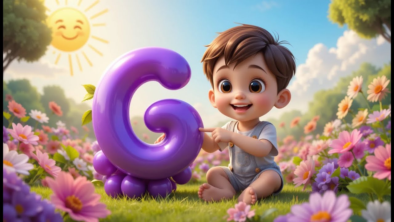 Танцевальная песенка про алфавит ABC | Детские стишки и песенки для малышей | Учим алфавит и считаем