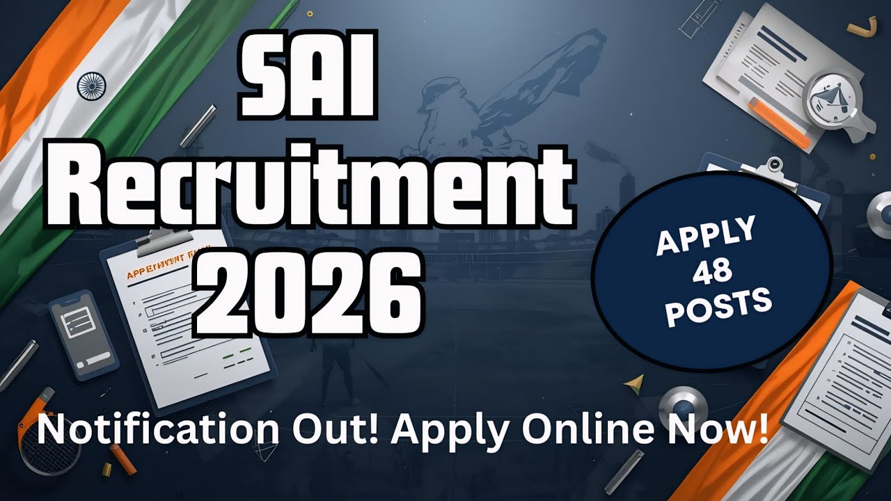 SAI Recruitment 2026 🔥 48 Performance Analyst Vacancy | Salary ₹1.12 Lakh | Apply Online
