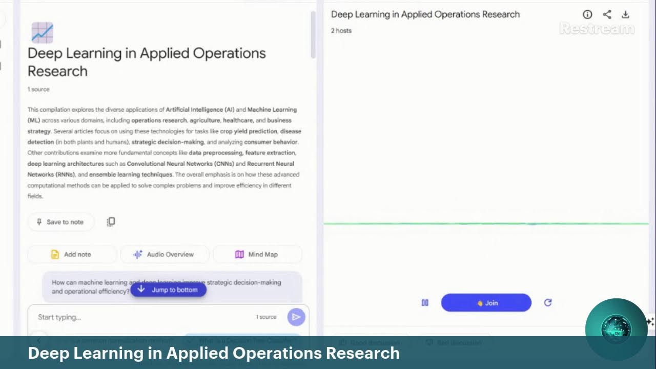Pilot: Deep Learning in Applied Operations Research