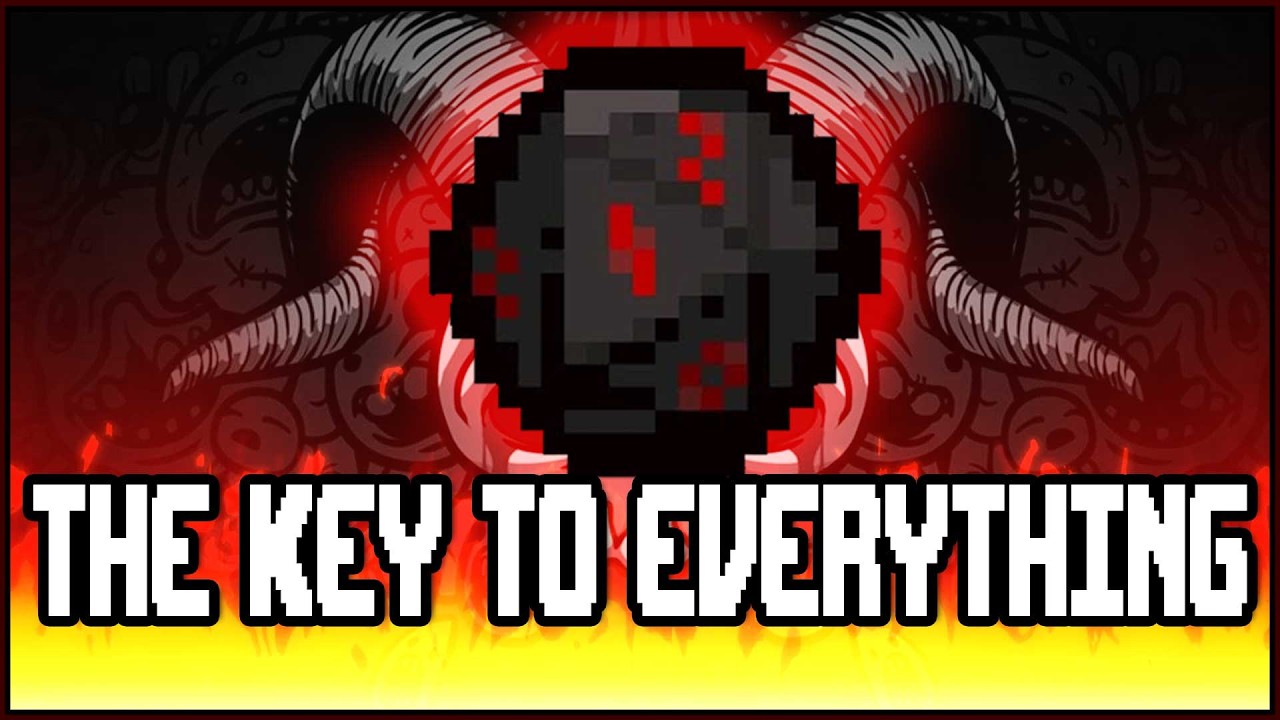 SPINDOWN is the key to ALL items in Isaac!