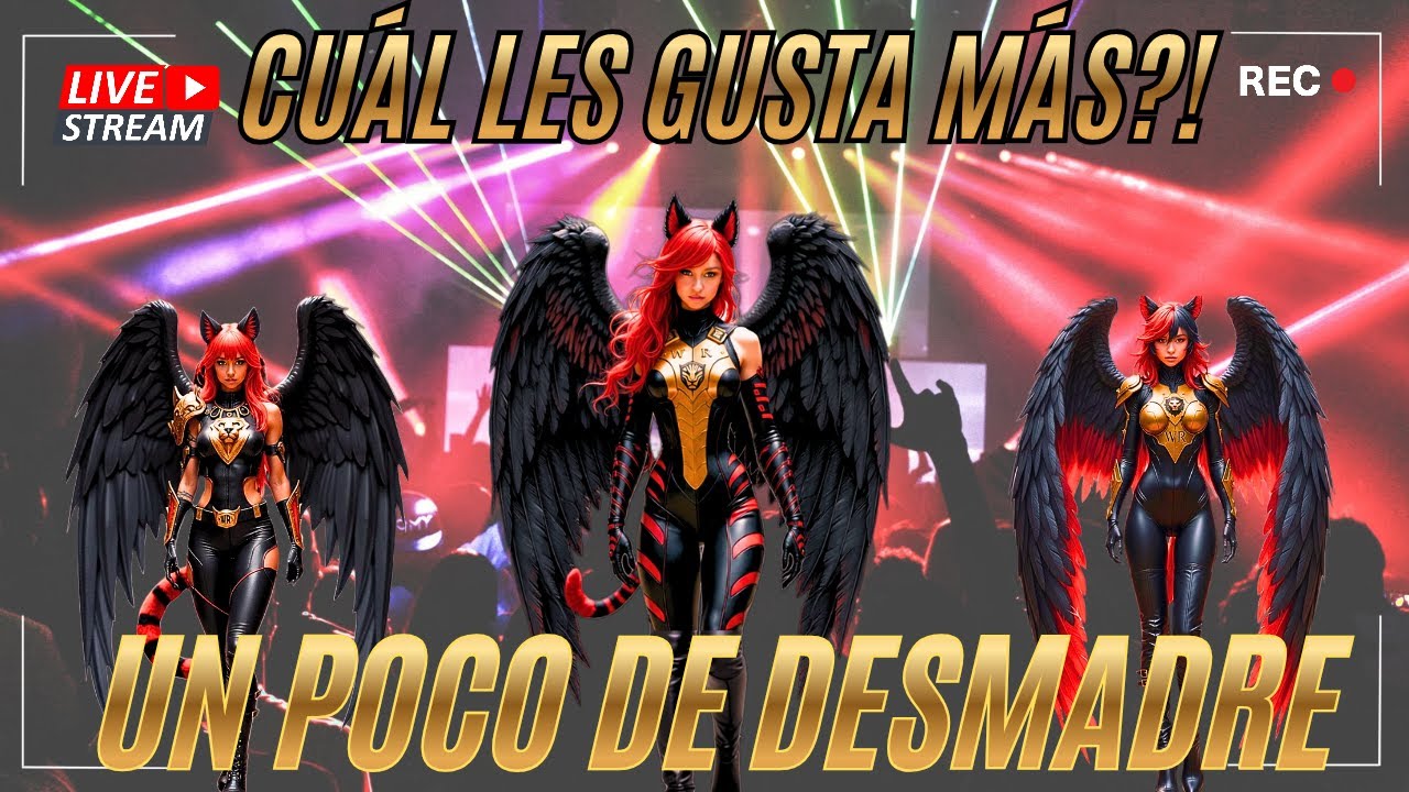 Un poco desmadre con mucha manques! ❤️‍🔥 Cuál te gusta más? Join the Noobness! #gaming #girlgamer