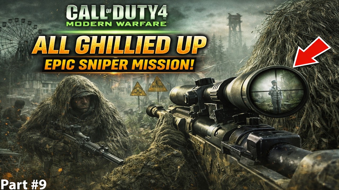 All Ghillied Up – COD Modern Warfare Campaign | Stealth Sniper Mission