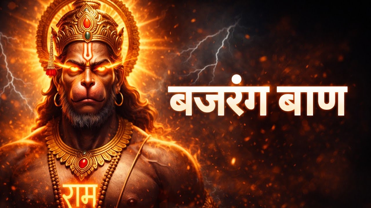 🔱 बजरंग बाण पाठ | Bajrang Baan Full Path|हनुमान जी की कृपा पाने का सबसे शक्तिशाली मंत्र #bajrangbaan