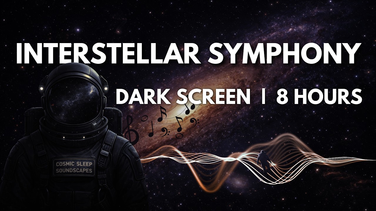 8 Hours of Deep Space Ambient Symphony 🌌 | Interstellar-Inspired Sleep Music