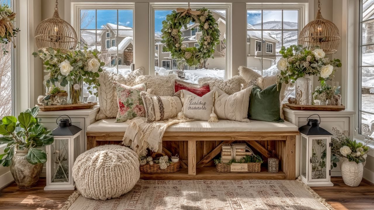 Elegant Cottagecore Home Makeover | Timeless Winter Style For Small Homes