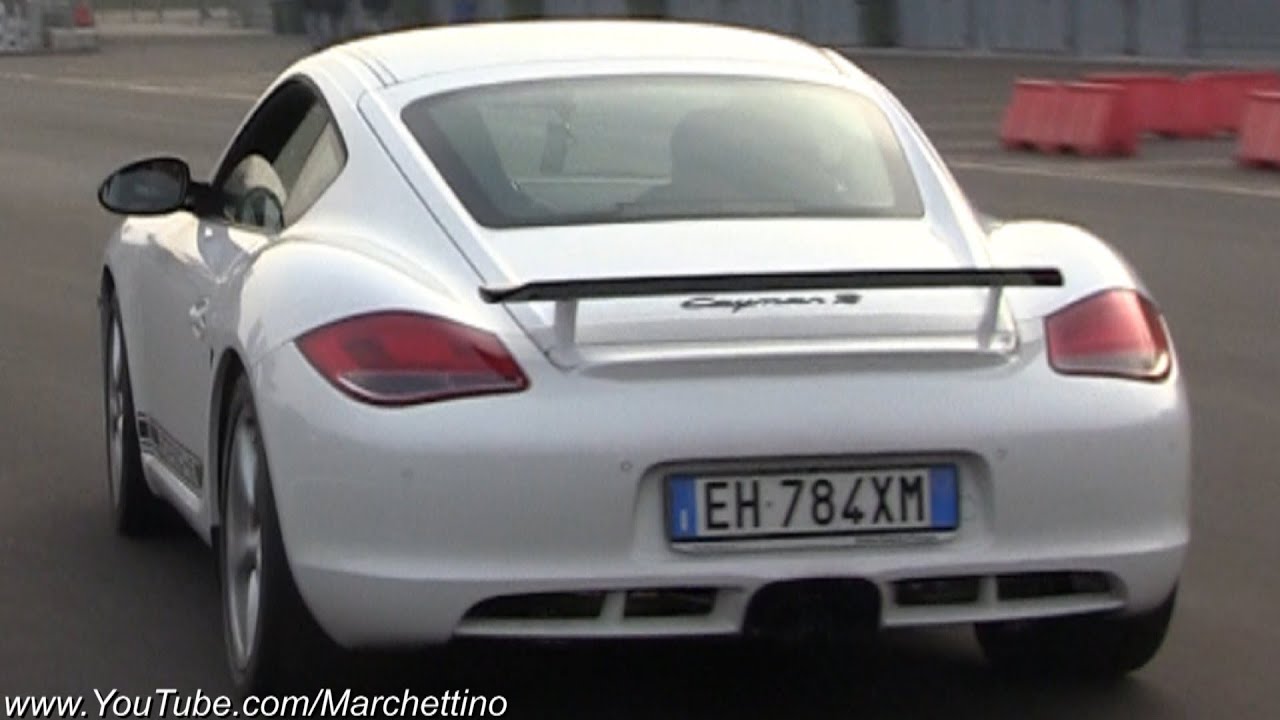 Porsche Cayman R Fabspeed Race Exhaust Sound!