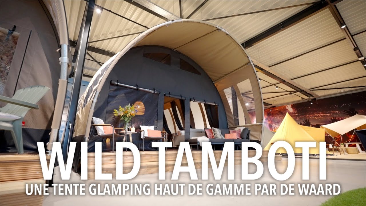 🇫🇷 Wild Tamboti – Une tente glamping haut de gamme par De Waard