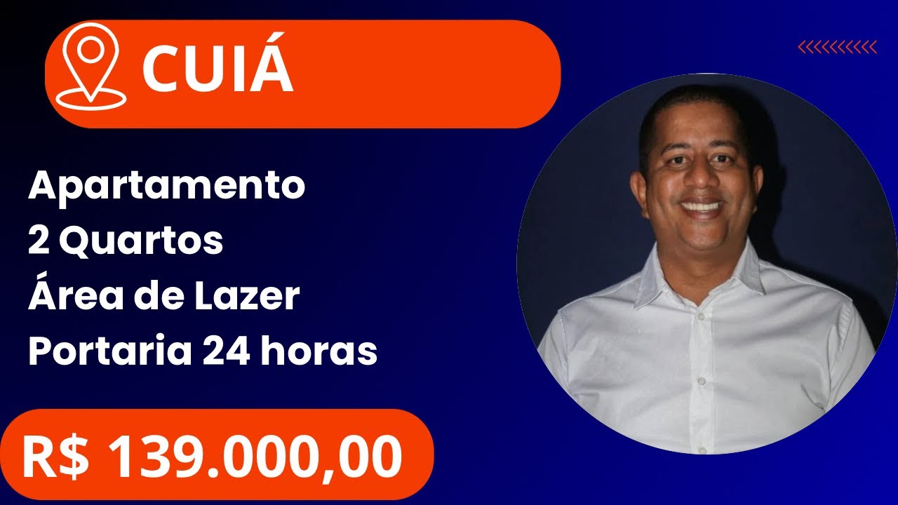 R$139 MiL- Apartamento em João Pessoa-PB