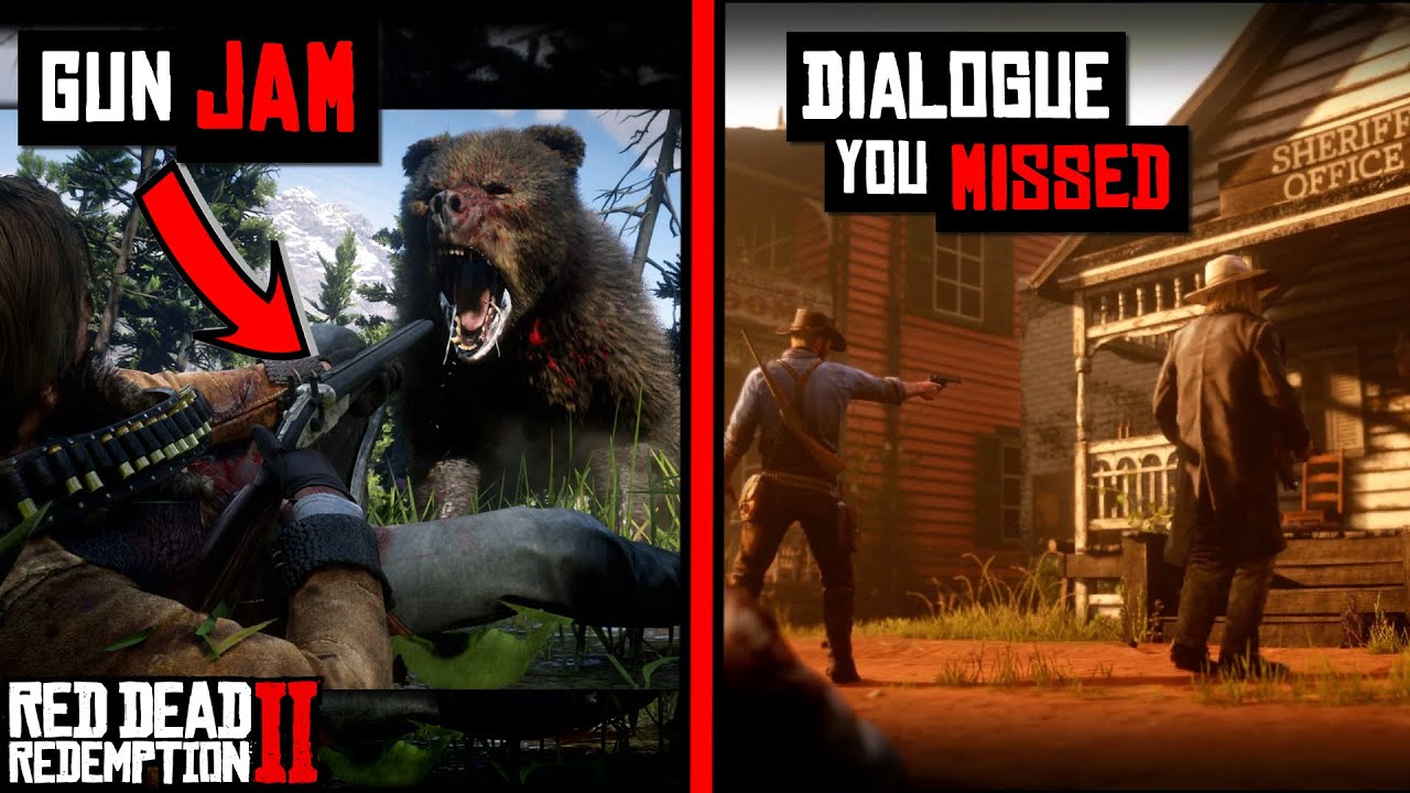 10 AMAZING DETAILS In RDR2 You Probably Didn’t Know #5 | Red Dead Redemption 2