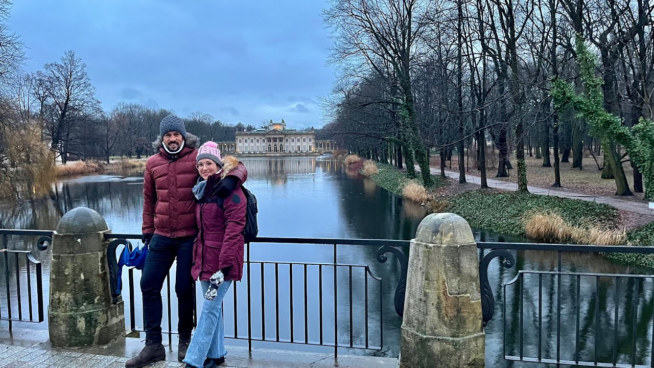 Варшава (Варшава) // №4 Путешествие по Польше зимой - 4K