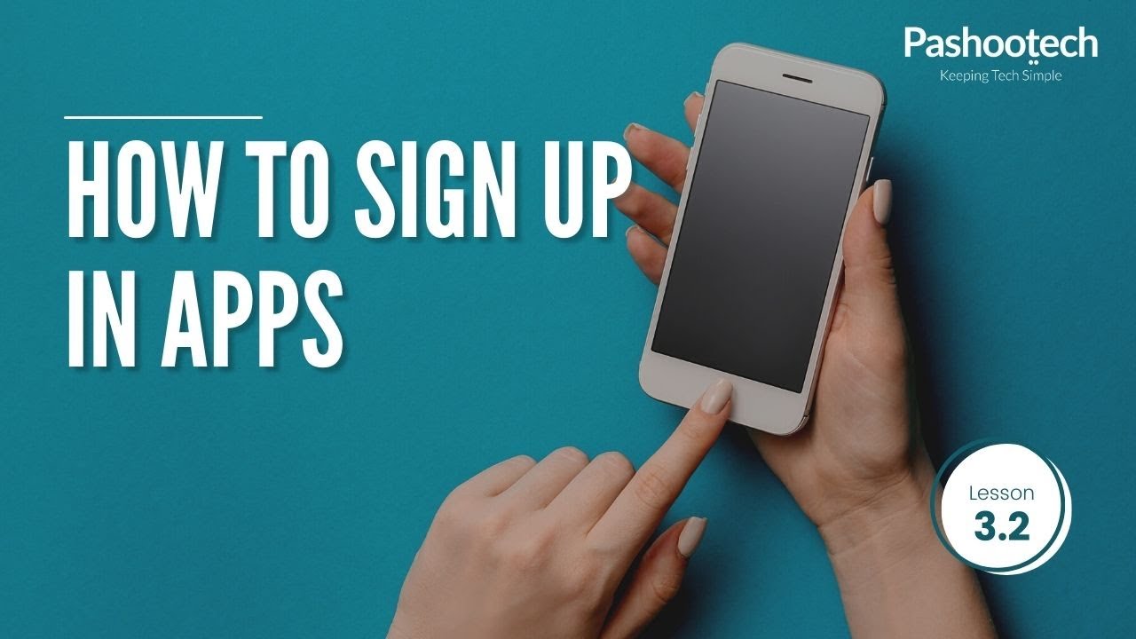 How to Sign Up in Apps
