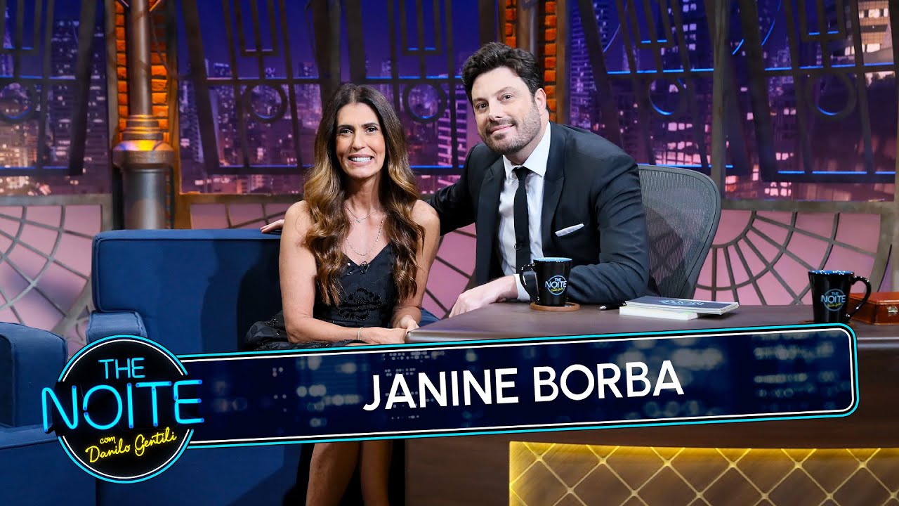 Entrevista com a jornalista Janine Borba | The Noite (10/04/25)