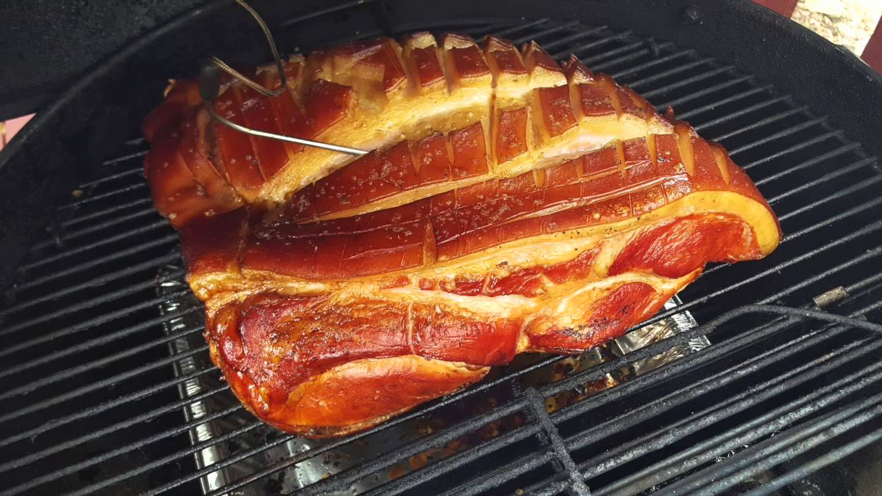Cracking Pork Leg - A Holiday Ham
