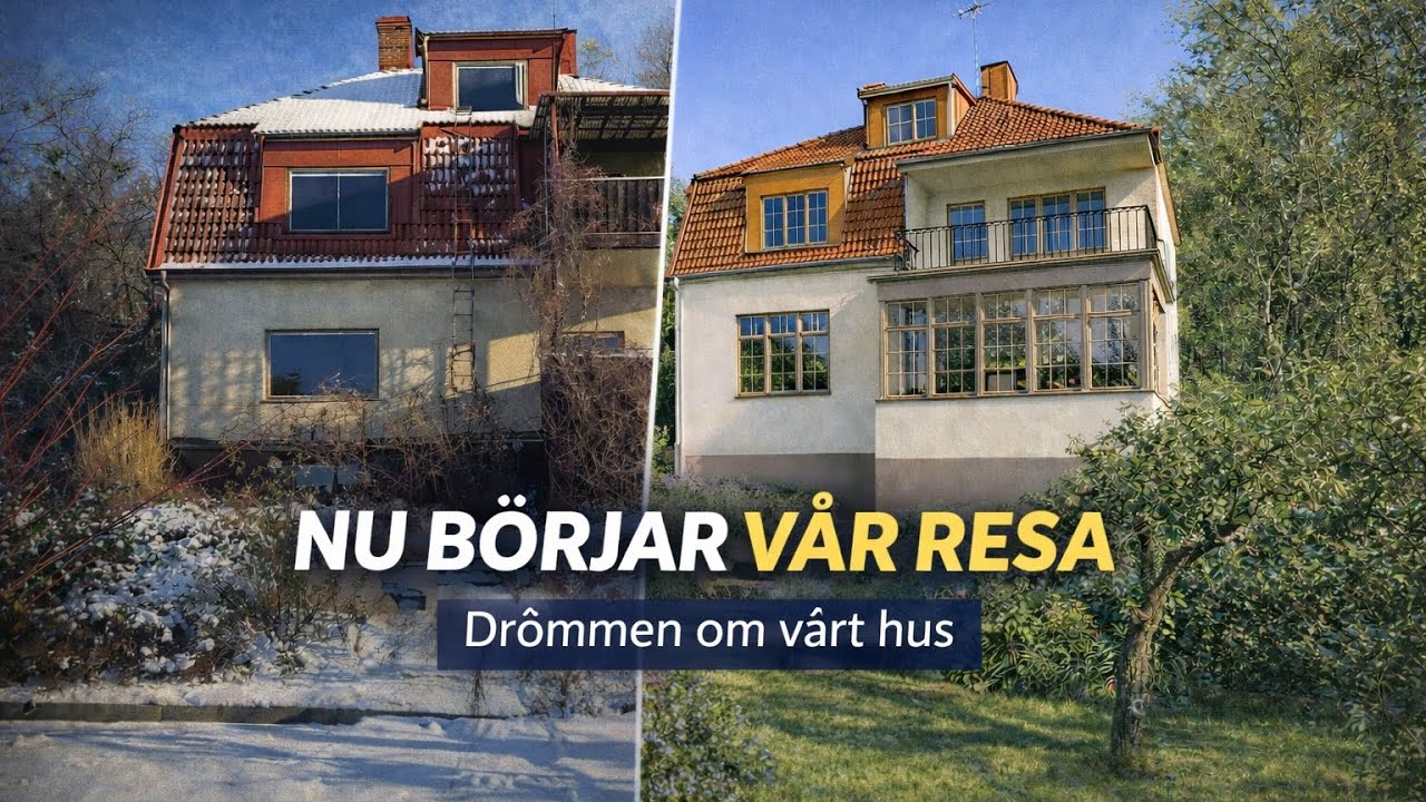 Vårt nya hus: ärligt kaos, stora drömmar & allt vi ska göra