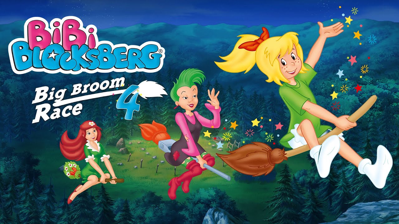 Bibi Blocksberg - Big Broom Race 4. Game for Switch, PS4 & PS5. Official English video.