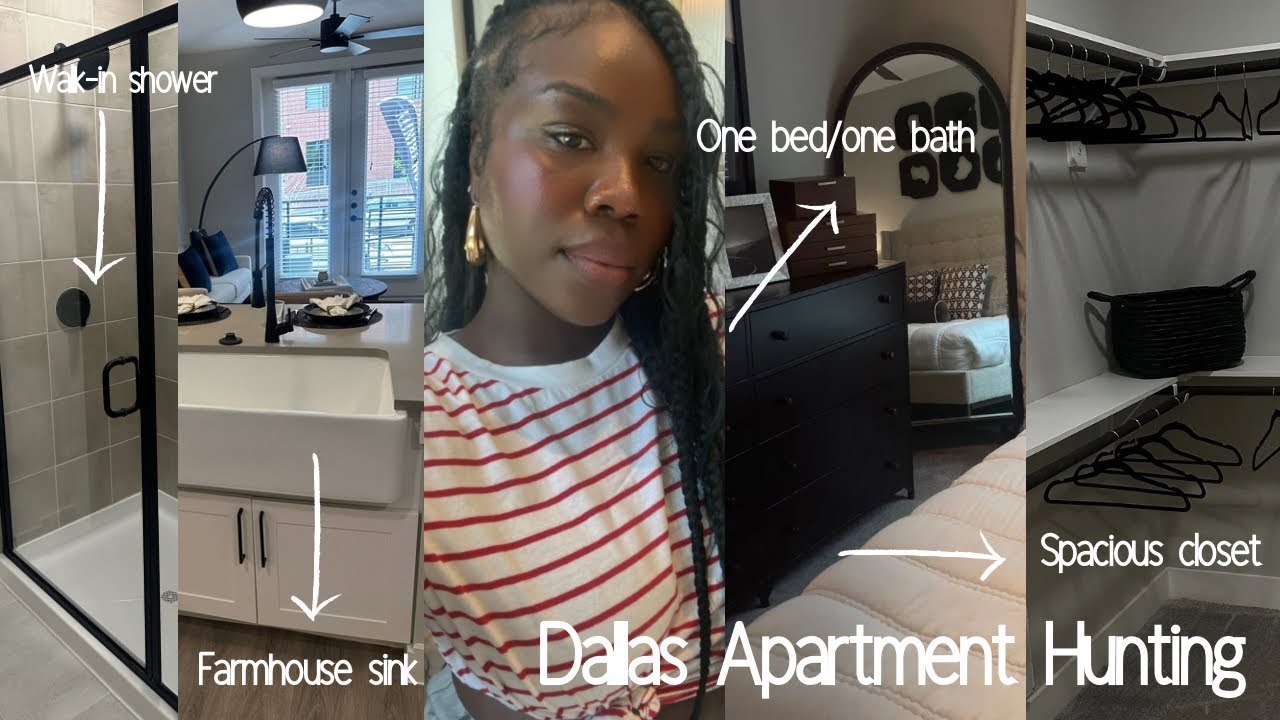 APARTMENT HUNTING IN DALLAS, TX |  1 bed/1bath - am I moving again???? | brookelynnjessica
