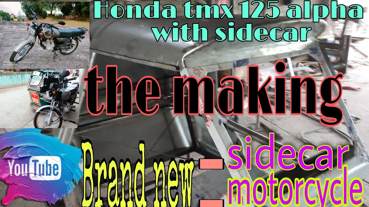 Honda tmx 125 alpha.. with sidecar,,nakakasa na!!!