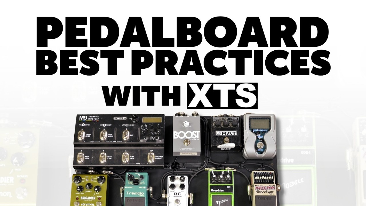 Pedalboard Best Practices with @xacttone