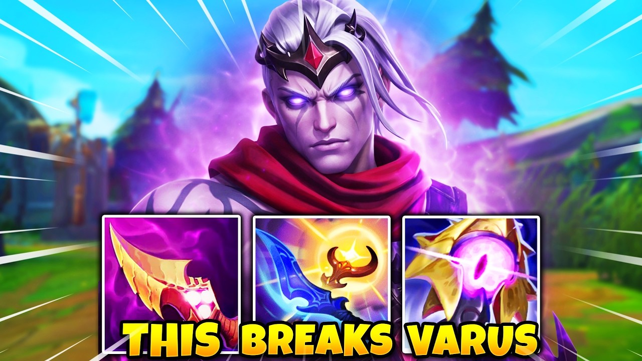 VARUS TOP LANE IS BACK TO BEING GOD TIER! (NEW BROKEN AP BUILD)