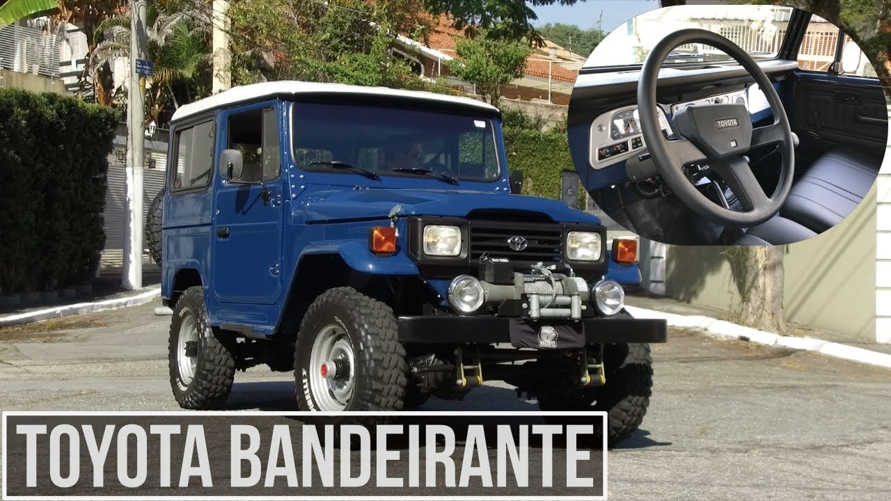 TOYOTA BANDEIRANTE | Garagem do Bellote TV
