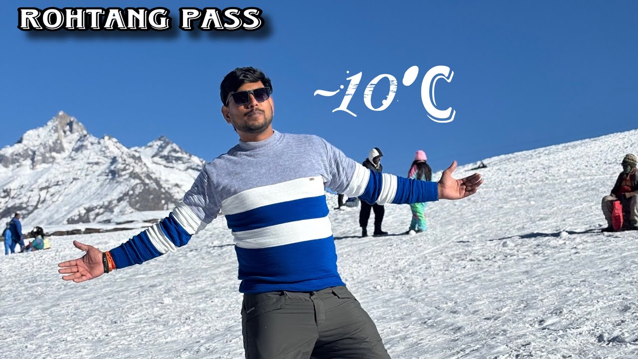 Manali to Rohtang Pass Adventure! ❄️ Atal Tunnel | Solang Valley Thrill | Full Vlog 🔥✨