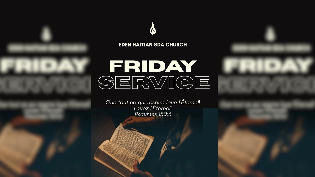 Eden Haitian SDA Church | Friday Night Service | 3/06/26