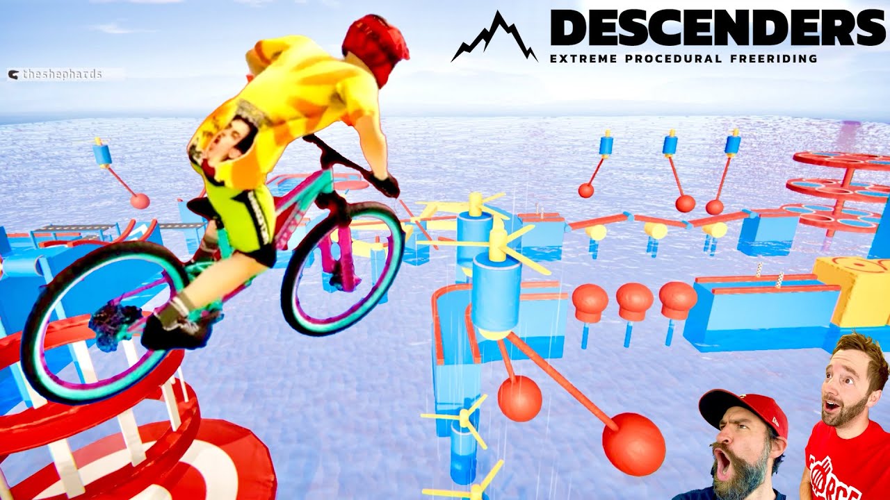 WORST LUCK At Impossible Bike Park! / Descenders Bike Out 4