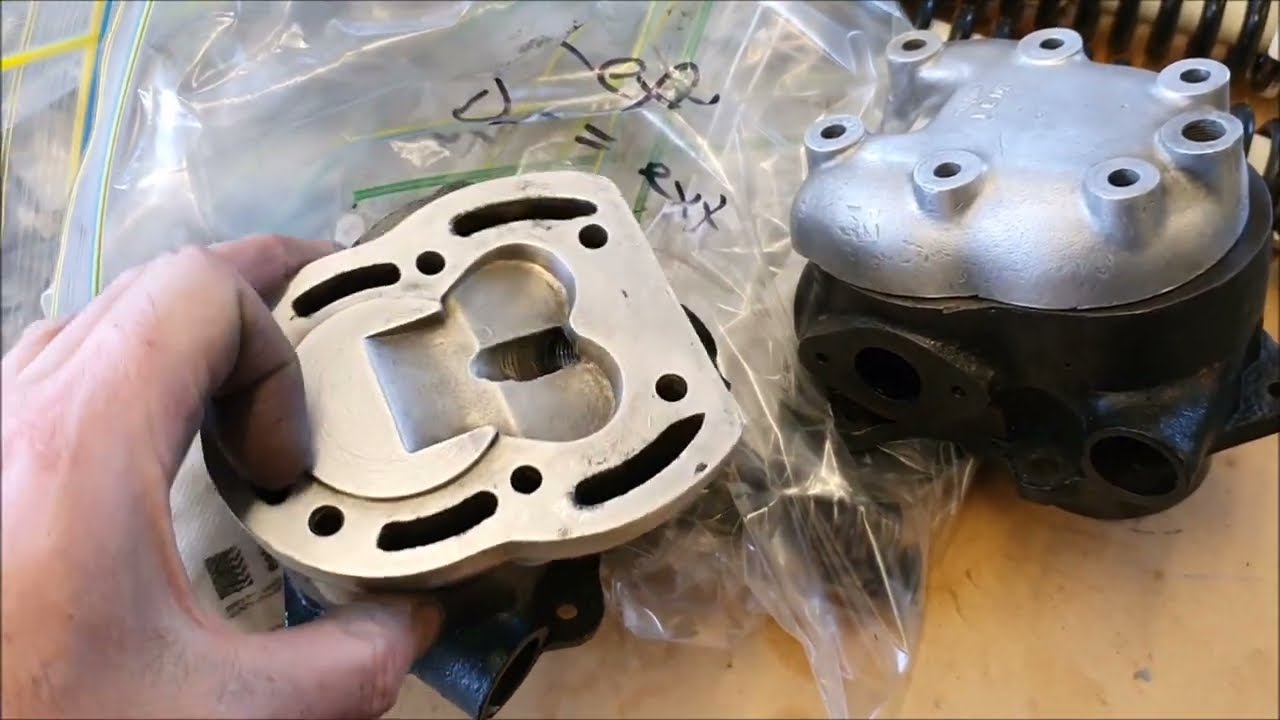 Velocette LE Mk2 Part 6 - cylinder barrels cleanup