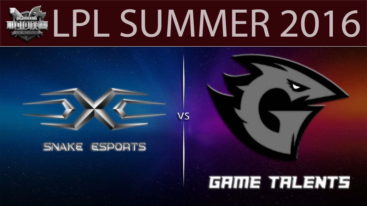 [LoL Highlights] SS vs GT Game 1 | LPL Summer 2016 (26.05.2016) - Snake eSports vs Game Talents