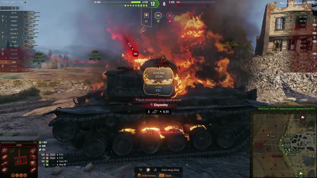 TEN CZOŁG V TIERA JEST ZBYT MOCNY… 💥 Mitsu 108 | World of Tanks test