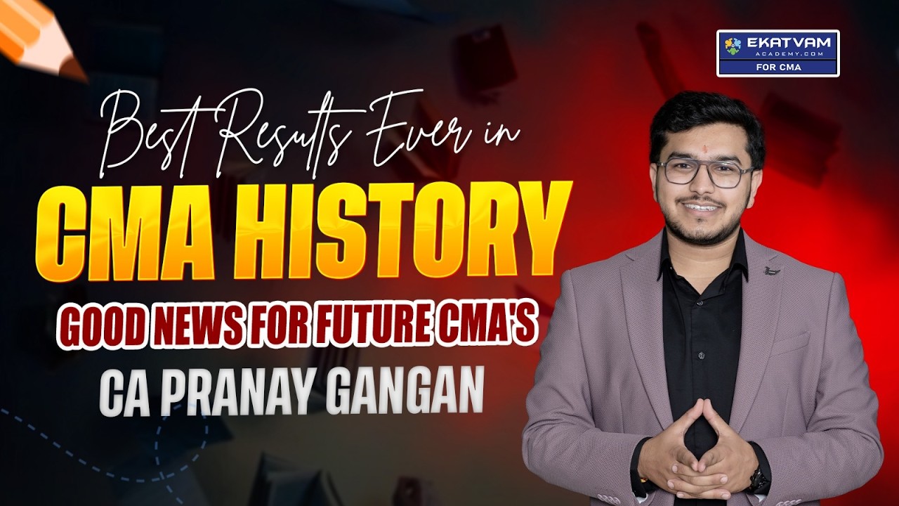 Best Results Ever in CMA History? | Big Achievement for Future CMAs 🎉