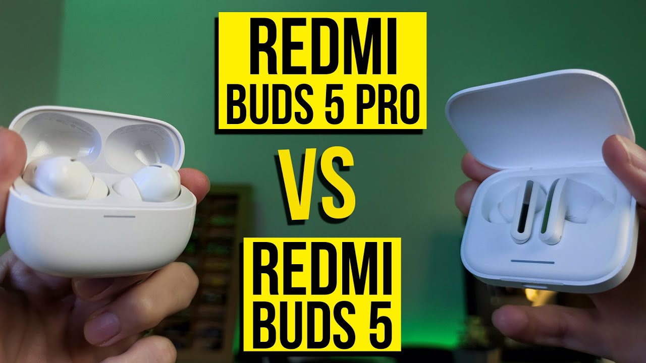 Redmi Buds 5 Pro vs Redmi Buds 5 Comparativo! Qual tem melhor QUALIDADE DE SOM e CASE??