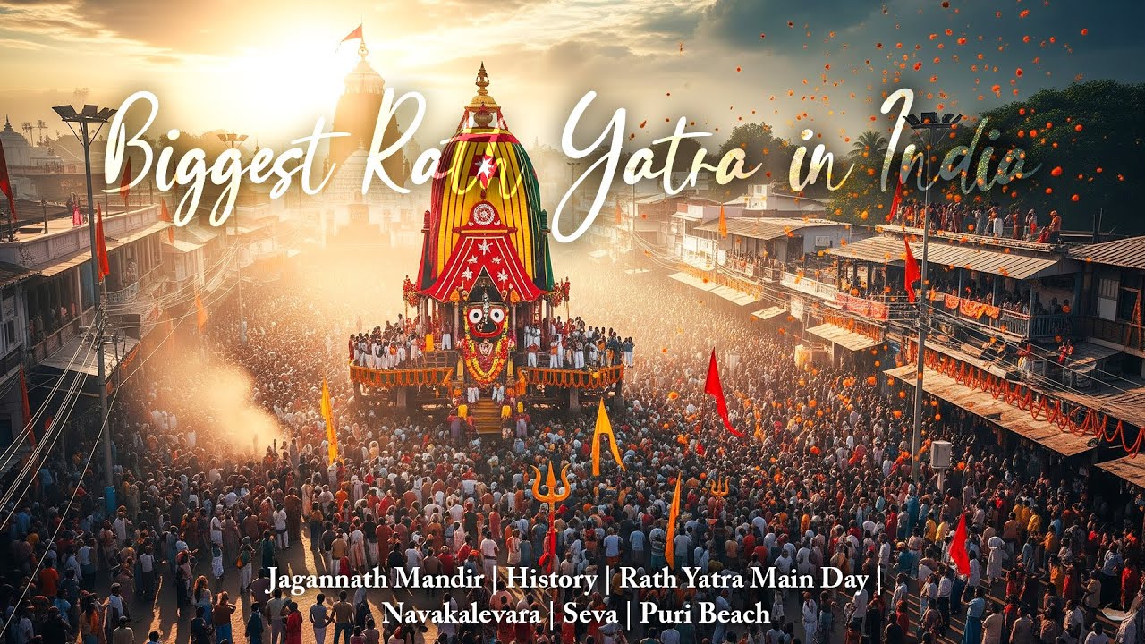 I Witnessed the BIGGEST Rath Yatra 2025 of Jagannath Puri &ndash; Once in a Lifetime! जगन्नाथ पुरी