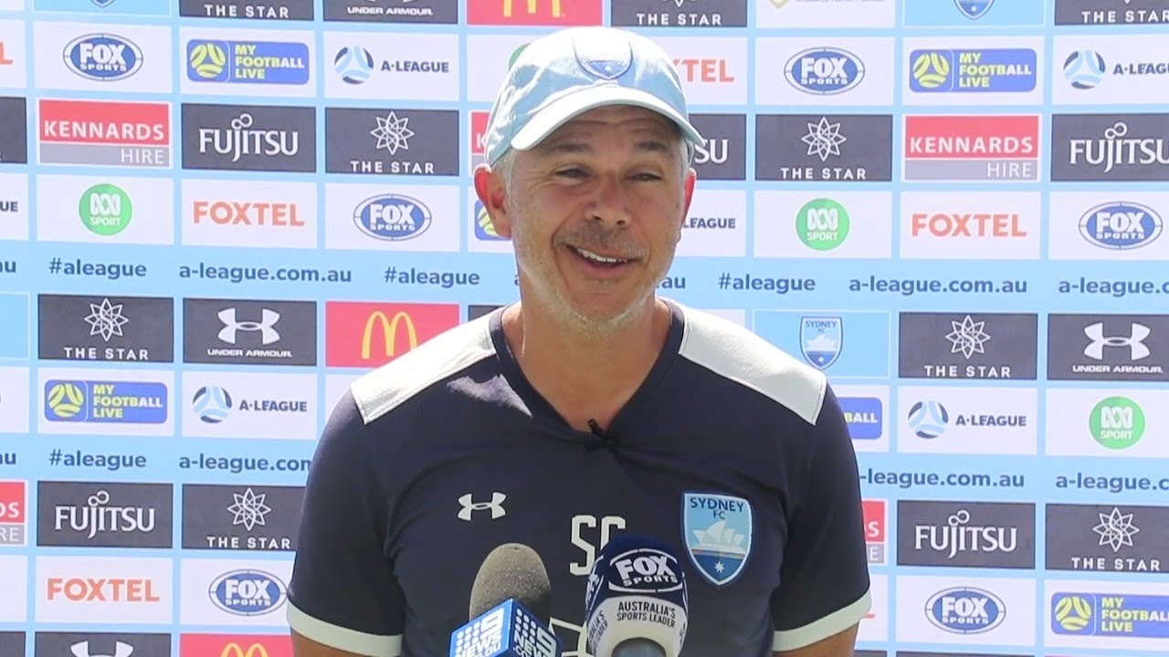 Head Coach Steve Corica Pre-Sydney Derby