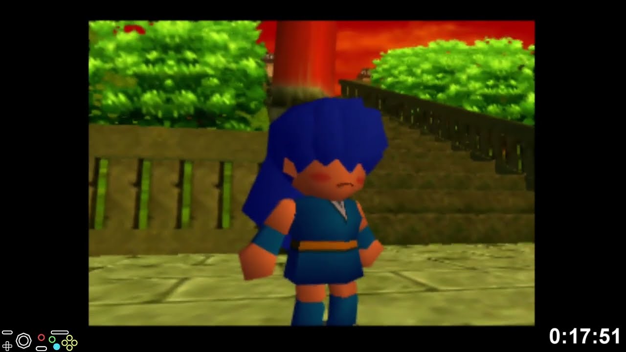 Mystical Ninja Starring Goemon Low% Speedrun in 1:24:28
