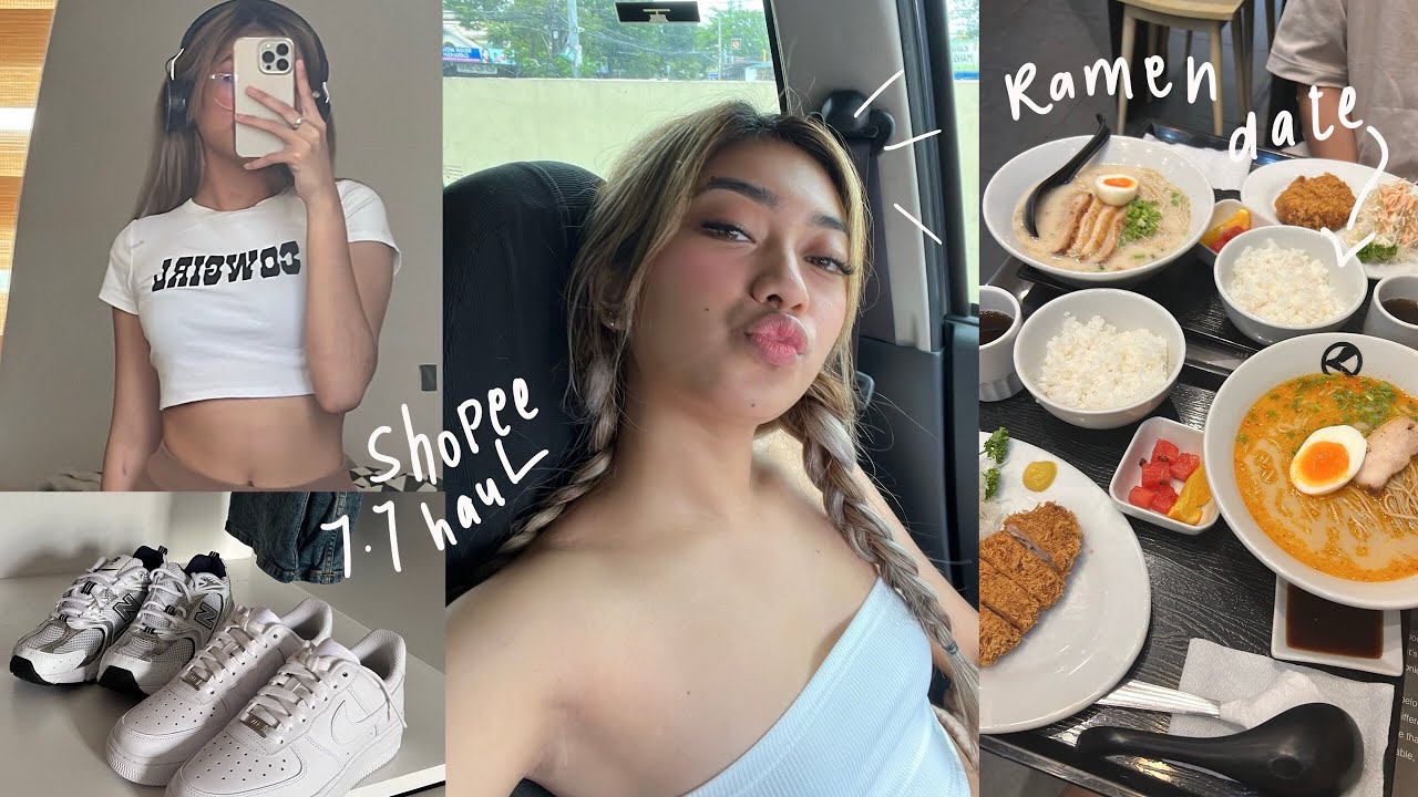 DAILY DIARIES | Ramen Date, New Shoes, Shopee Haul 🍱🍜