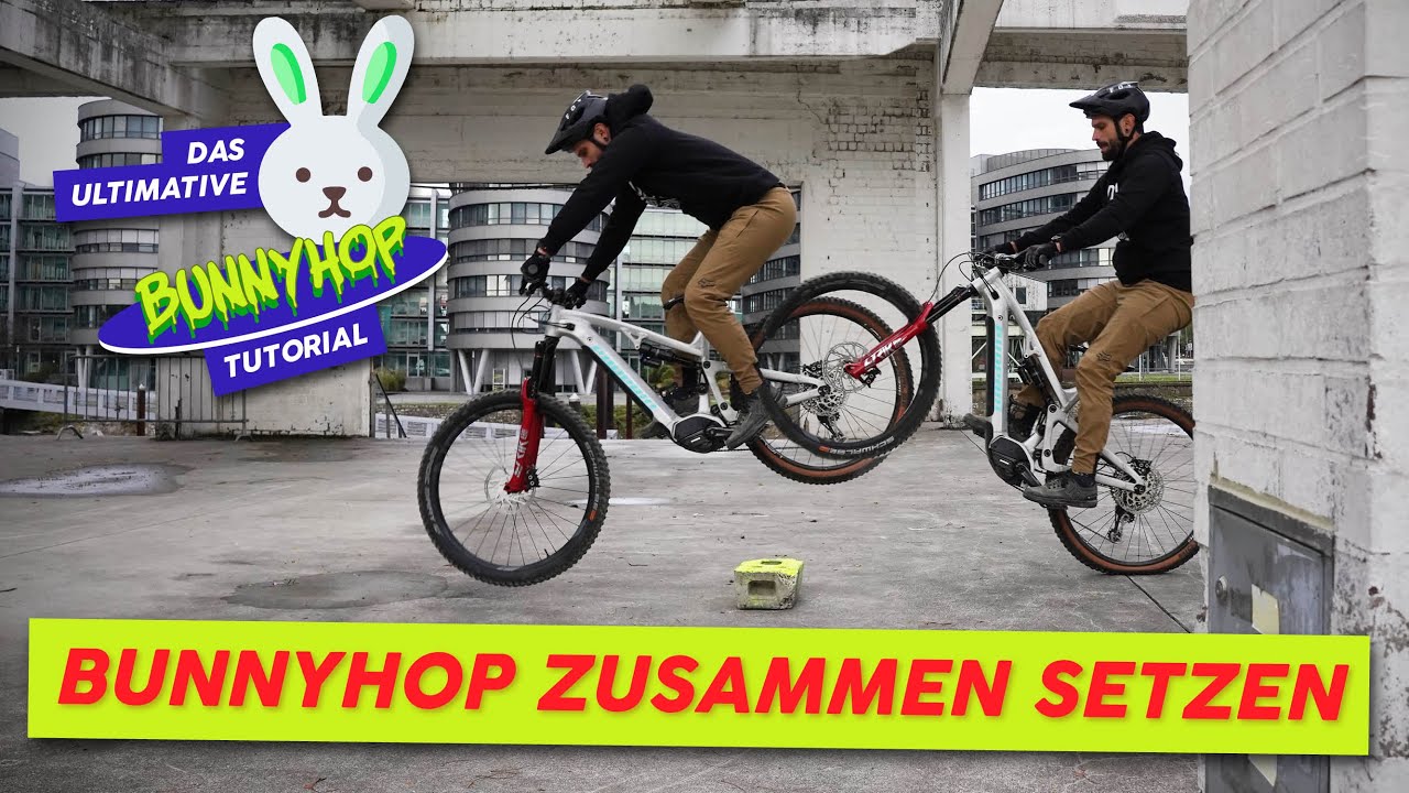 Bunnyhop Bewegungsablauf  | Ultimatives Bunnyhop Tutorial Teil 5 | MTB & eMTB Fahrtechnik